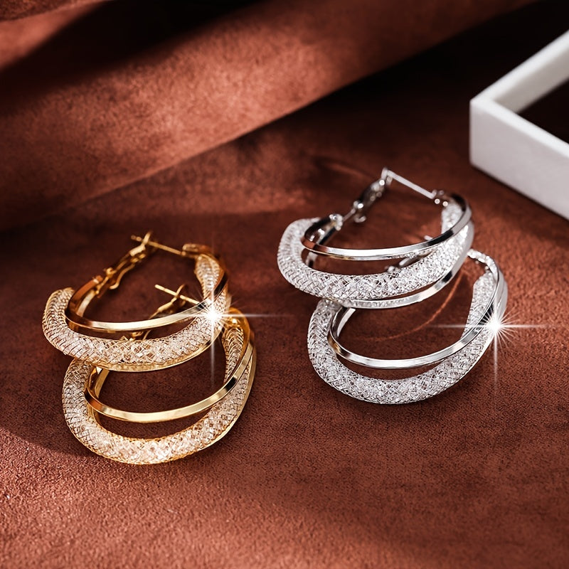đ„LAST DAY SALE-80% OFF)Histone Lymphatic fashion Oval Earrings