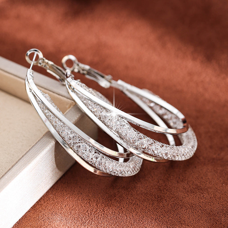 đ„LAST DAY SALE-80% OFF)Histone Lymphatic fashion Oval Earrings