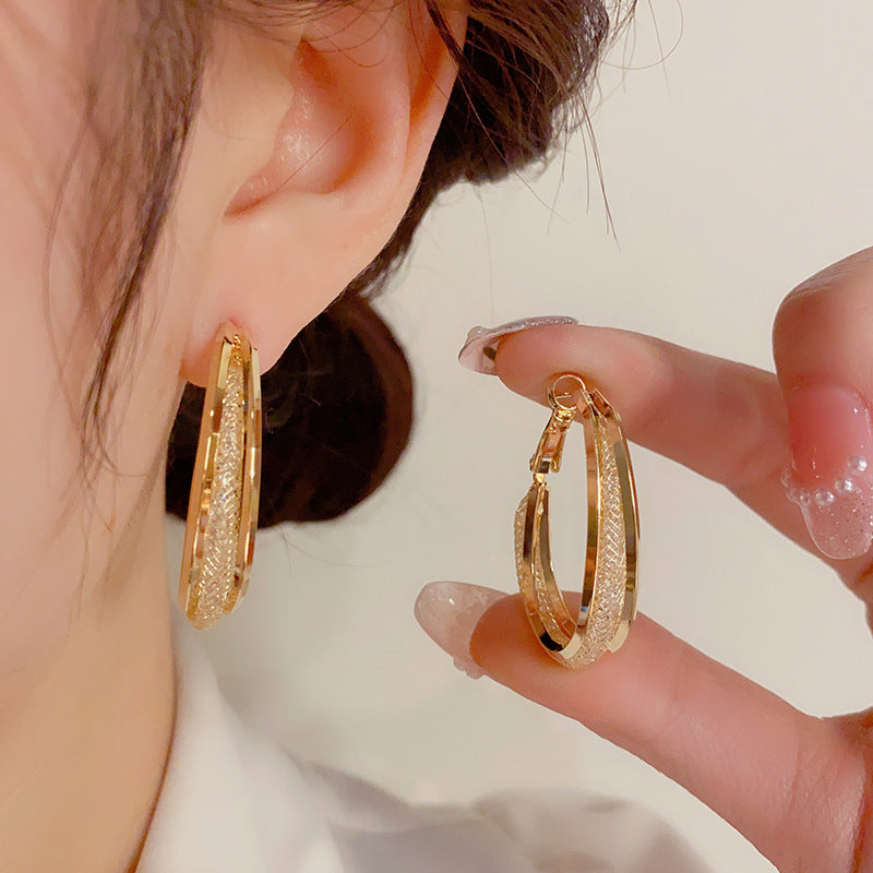 đ„LAST DAY SALE-80% OFF)Histone Lymphatic fashion Oval Earrings