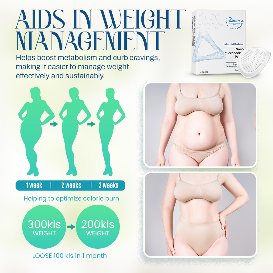 INSIDEEFY™ One Patch Solution: Blood Sugar and Weight Management