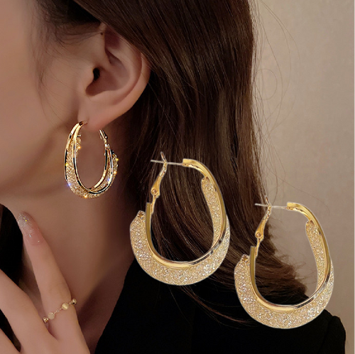 đ„LAST DAY SALE-80% OFF)Histone Lymphatic fashion Oval Earrings