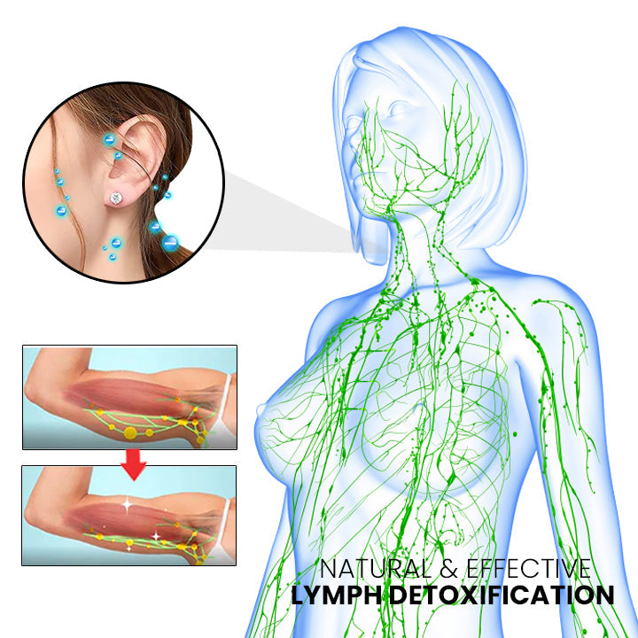 DiamondCut LymphDetox Magnetherapy Earrings(Limited Time Discount š„ Last Day)