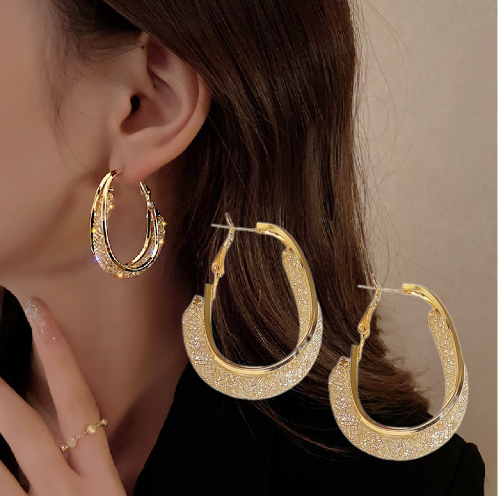 🔥LAST DAY SALE-80% OFF)Histone Lymphatic fashion Oval Earrings