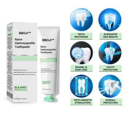 BBOJI™ Fluoride-Free Nano-Hydroxyapatite Toothpaste🦷(✨ADA recommended)(⏳ FINAL DAY! Buy 1 Get 1 FREE! ⏳)