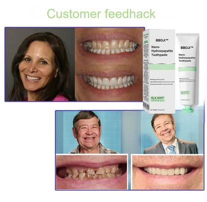 BBOJI™ Fluoride-Free Nano-Hydroxyapatite Toothpaste🦷(✨ADA recommended)(⏳ FINAL DAY! Buy 1 Get 1 FREE! ⏳)