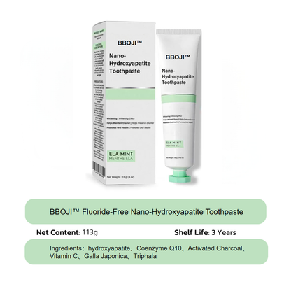 BBOJI™ Fluoride-Free Nano-Hydroxyapatite Toothpaste🦷(✨ADA recommended)(⏳ FINAL DAY! Buy 1 Get 1 FREE! ⏳)